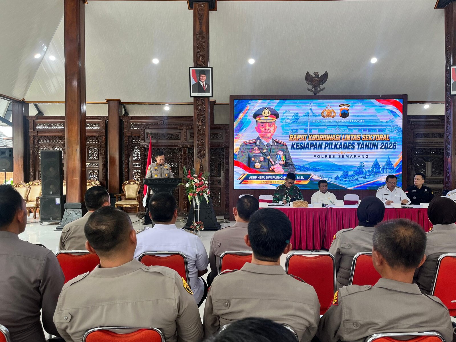 Persiapan Pilkades Serentak, Polres Semarang petakan kerawanan hingga siagakan personel.